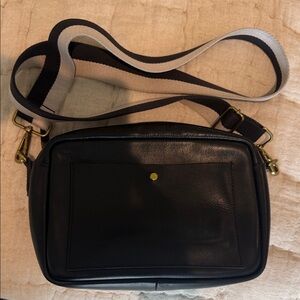 Madewell Black Leather Bag